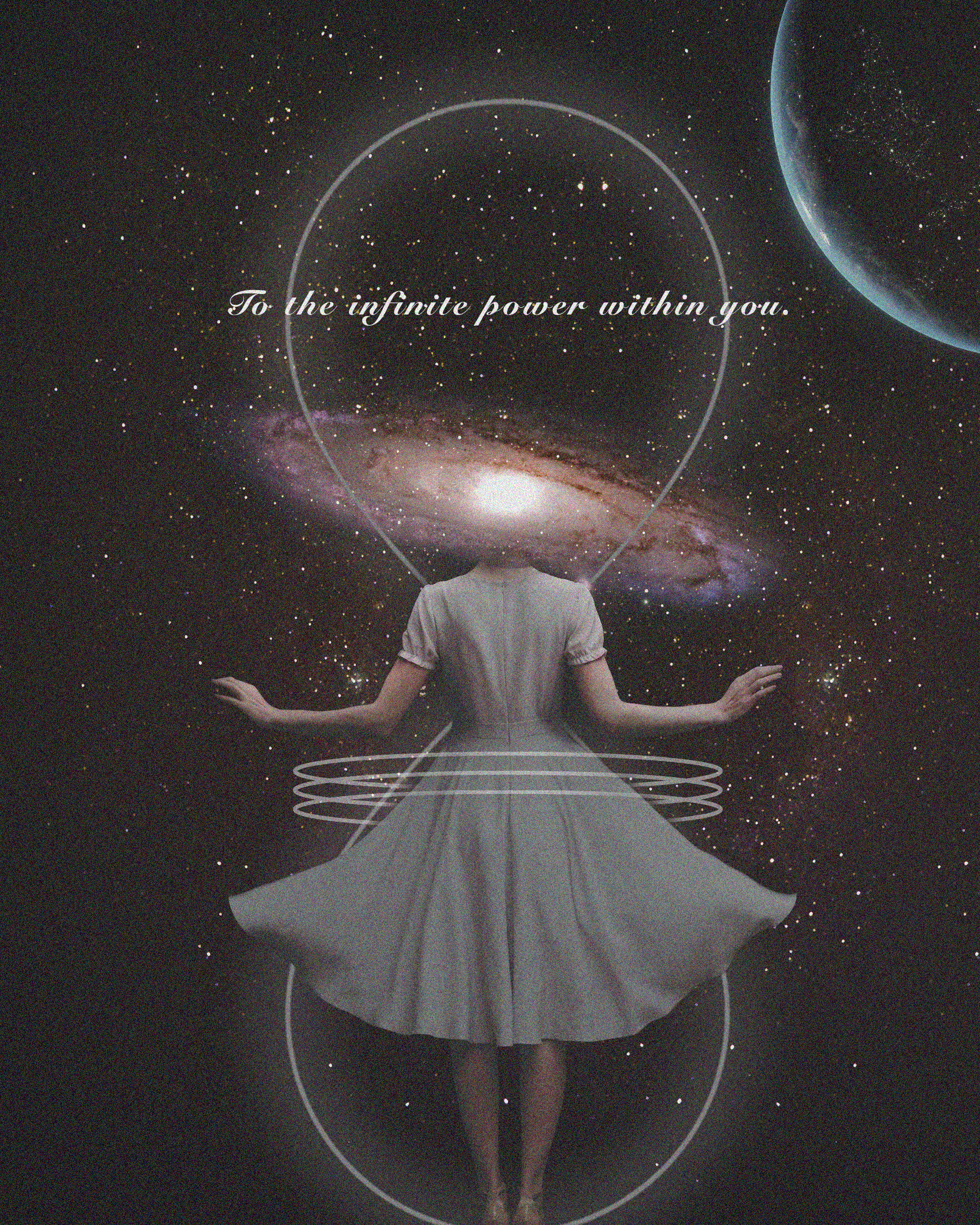 Infinity — to the infinite power within you
